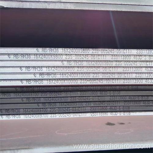 AH36 DH36 EH36 Ship Building Steel Plate